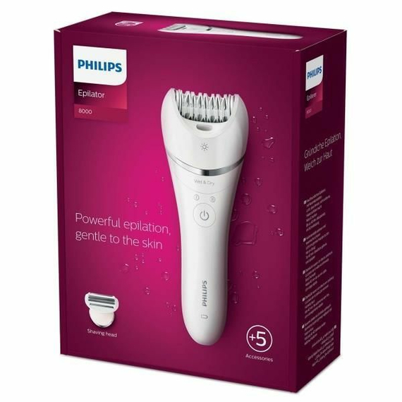Epilator PHILIPS BRE710/00, Alb, 5 image