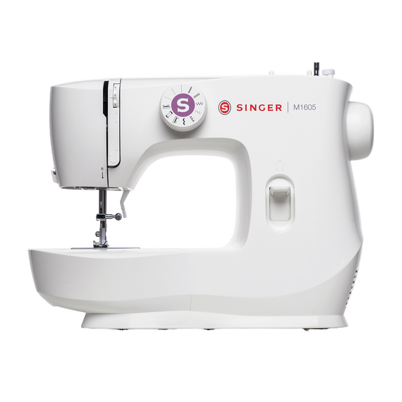 Mașină de cusut Singer M1605, Alb