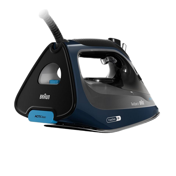 Fier de călcat Braun SI 9682 DB, 3200W, Negru | Albastru, 2 image