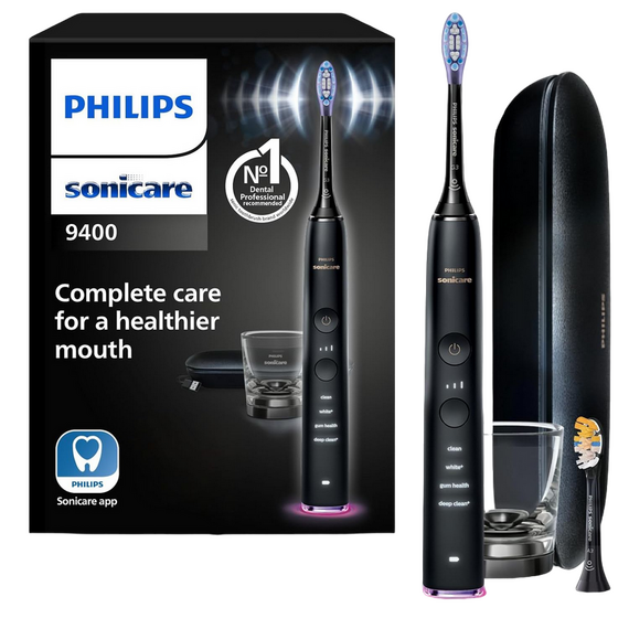 Periuța de dinți electrică sonică Philips HX9917/89, Negru, 5 image