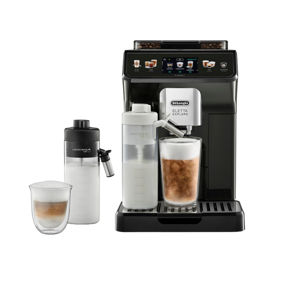 Aparat de cafea DeLonghi ECAM450.65.G, Negru