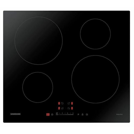 Plită cu inducție Samsung NZ64H37070K/WT, Negru, 8 image