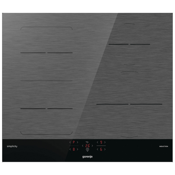 Plită cu inducție Gorenje GI6421SYB, Gri | Negru