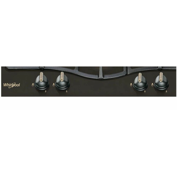 Plită pe gaz Whirlpool GMT 6422 AN, Negru, 2 image