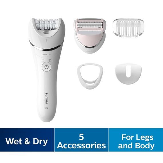Epilator PHILIPS BRE710/00, Alb, 9 image