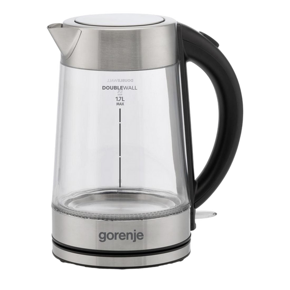 Fierbător electric Gorenje K17GDWII, Oțel inoxidabil
