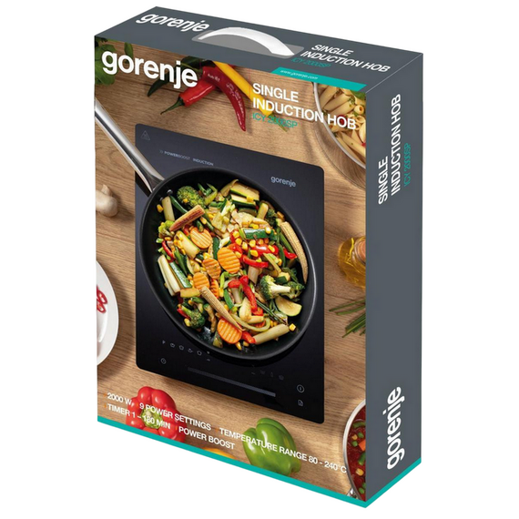 Plită de masă cu inducție Gorenje ICY2000SP, Negru, 4 image