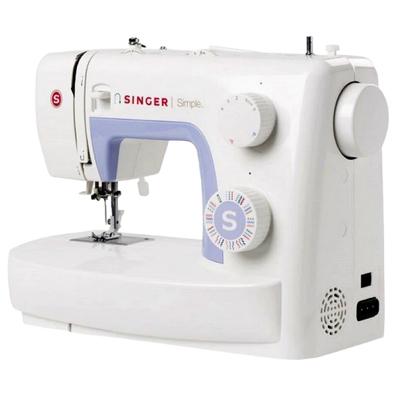 Mașină de cusut Singer 3232, Alb Violet, 3 image