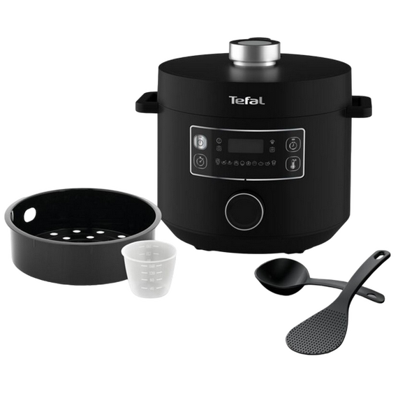 Aparat de gătit multifuncțional sub presiune Tefal CY754830, Negru, 3 image
