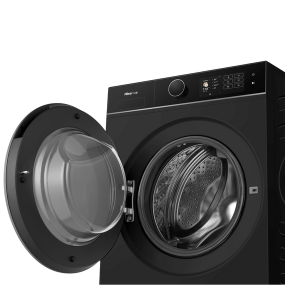 Mașină de spălat Hisense WF5I9043BBFS, 9kg, Negru, 2 image