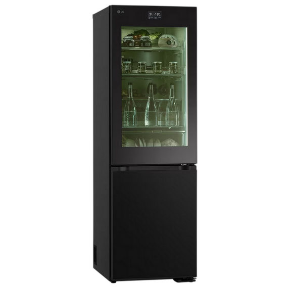 Frigider LG GBG7190CEV, Negru, 2 image