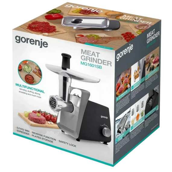 Mașină de tocat carne Gorenje MG1601SB, Negru, 3 image