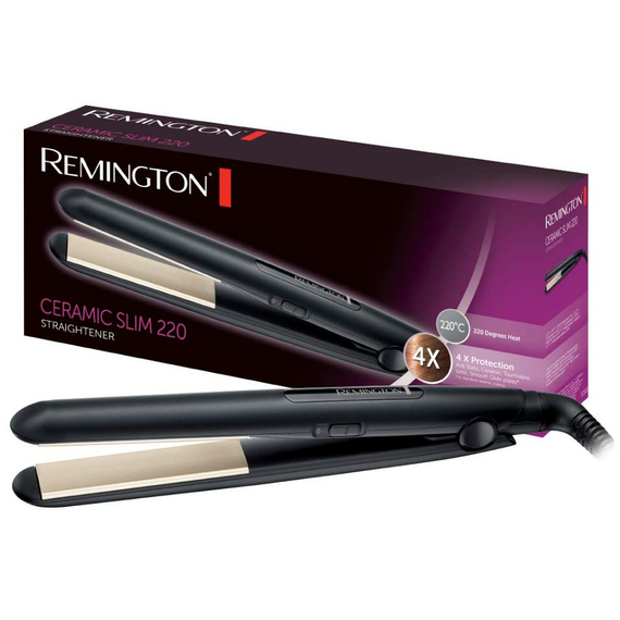 Aparat de indreptat părul Remington CERAMIC SLIM, Negru, 2 image