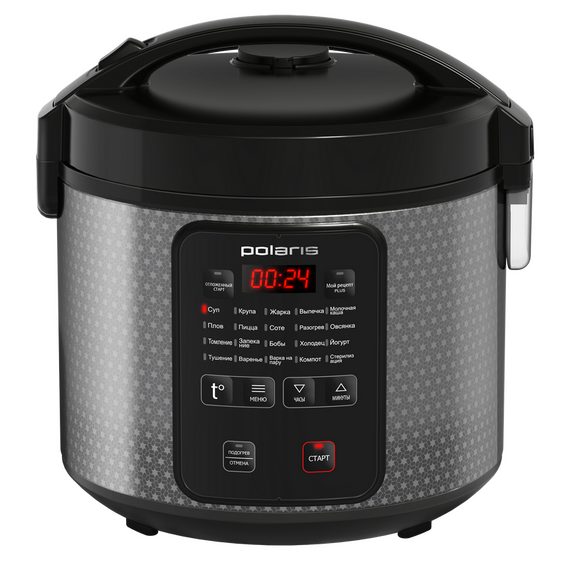 Aparat de gătit multifuncțional Polaris PMC0578AD, Negru / Oțel Inoxidabil