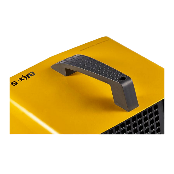 Pistol de căldură Electrolux Ballu, 3000W, Galben, 5 image