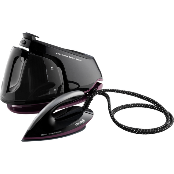 Fier de călcat cu generator de abur Gorenje SGD3000BKV, 3000W, Negru, 7 image