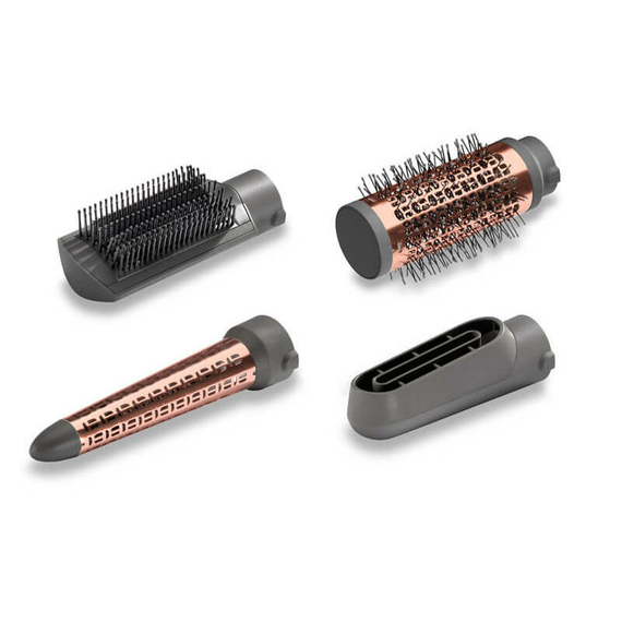 Uscător de păr-perie BaByliss Air Style AS136E, 1000W, Gri, 8 image