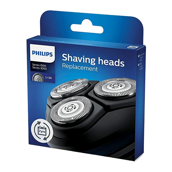 Cap de înlocuire pentru aparatul de ras electric Philips Shaver series 3000 SH30/50, Argintiu, 2 image