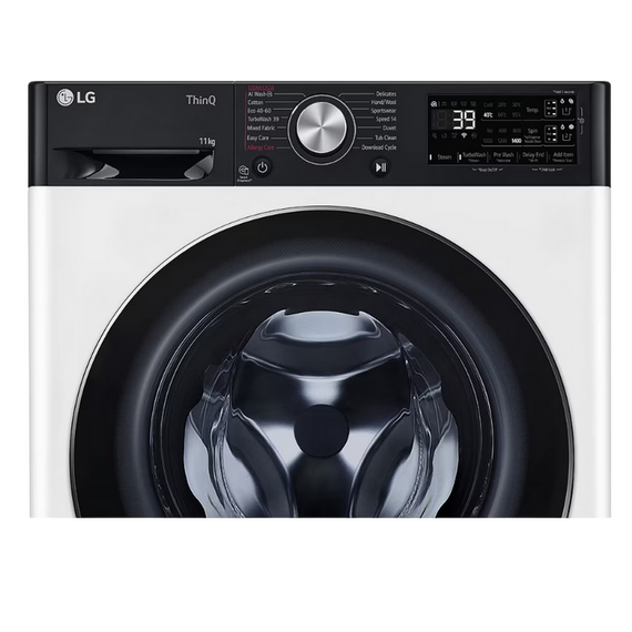 Mașină de spălat LG F4WR711S3HA, 11kg, Alb, 4 image