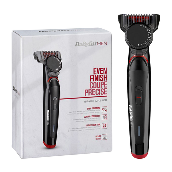 Trimmer pentru bărbați BaByliss Beard Master T861E, Negru, 2 image