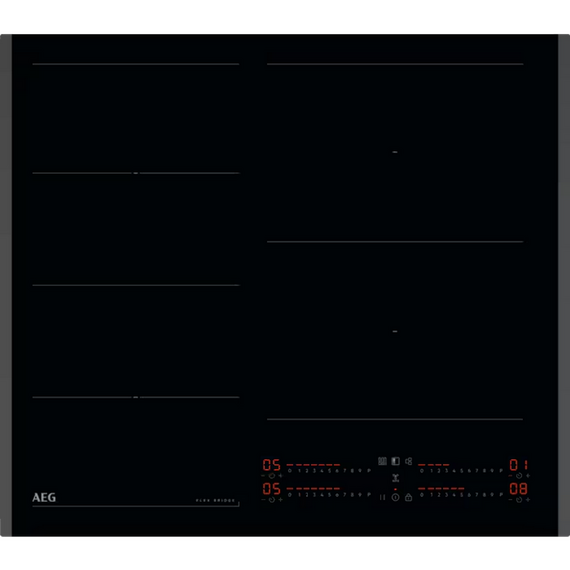 Plită cu inducție AEG TI64IG00FB, Negru