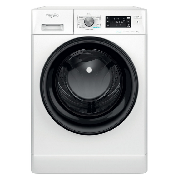 Mașină de spălat Whirlpool FFB 8258 BV EE, 8kg, Alb