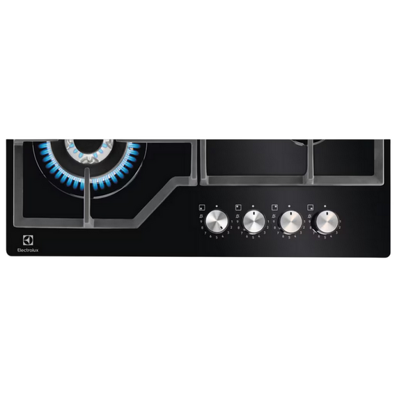 Plită pe gaz Electrolux KGG64362K, Negru, 2 image