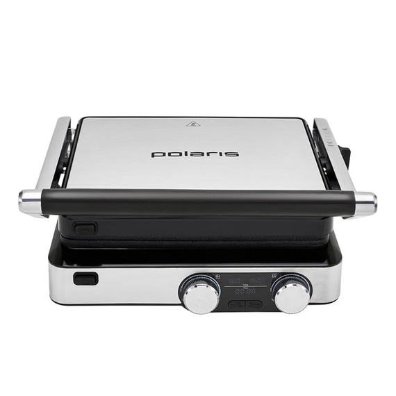 Grătar electric Polaris PGP2302D, 2000W, Argintiu