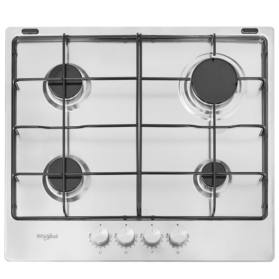 Plită pe gaz Whirlpool TKRL 650 IX, Oțel inoxidabil, 6 image