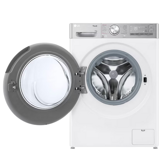 Mașină de spălat LG F4WR913P3WA, 13kg, Alb, 8 image