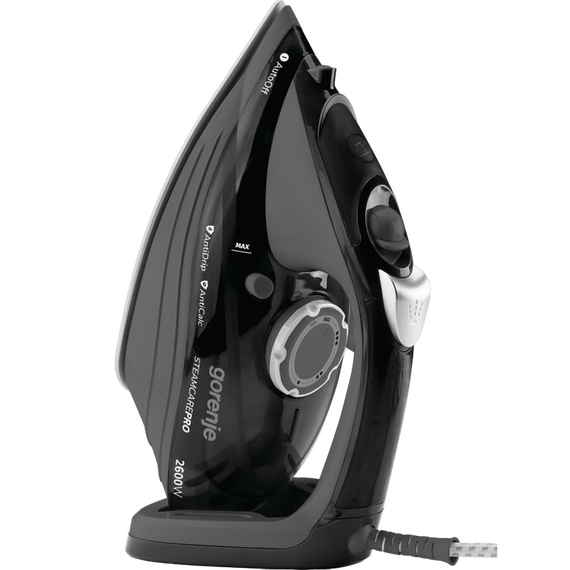 Fier de călcat Gorenje SIH2600BKG, 2600W, Negru | Gri, 2 image