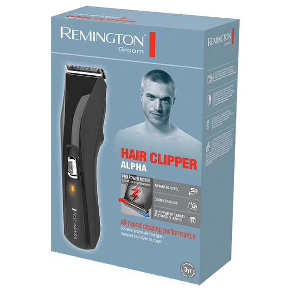 Aparat de tuns Remington Alpha HC5150, Negru, 2 image