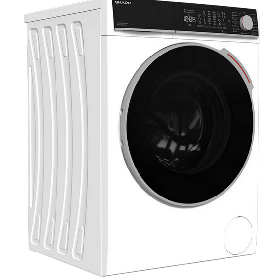 Mașină de spălat Sharp ES-NFL814CWNA-EE, 8kg, Alb, 2 image