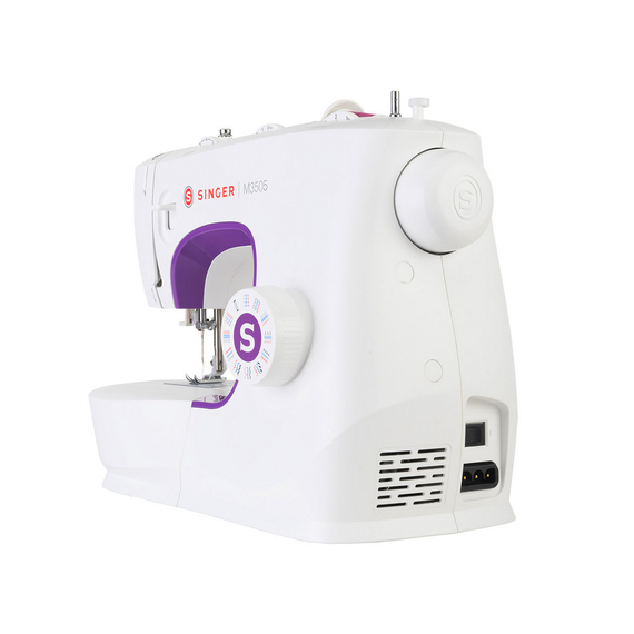 Mașină de cusut Singer M3505, Alb Violet, 3 image