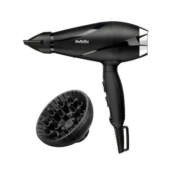 Uscător de păr BaByliss Shine Pro 6713DE, 2200 W, Negru