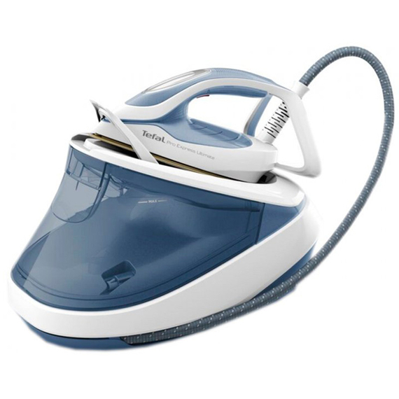 Fier de călcat cu generator de abur Tefal GV9710E0, 3000W, Alb Albastru, 4 image