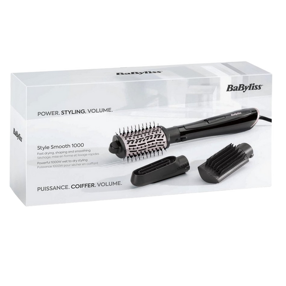 Uscător de păr-perie BaByliss AS128E, 1000W, Negru, 4 image