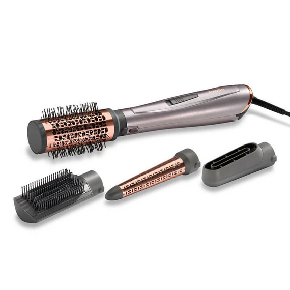 Uscător de păr-perie BaByliss Air Style AS136E, 1000W, Gri, 4 image