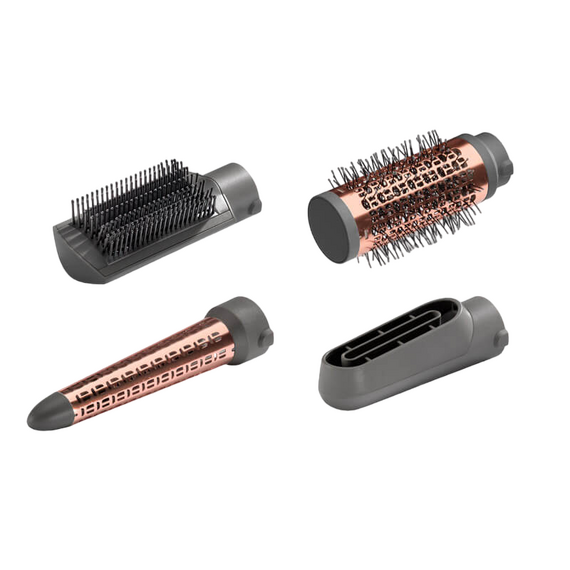 Uscător de păr-perie BaByliss Air Style AS136E, 1000W, Gri, 2 image