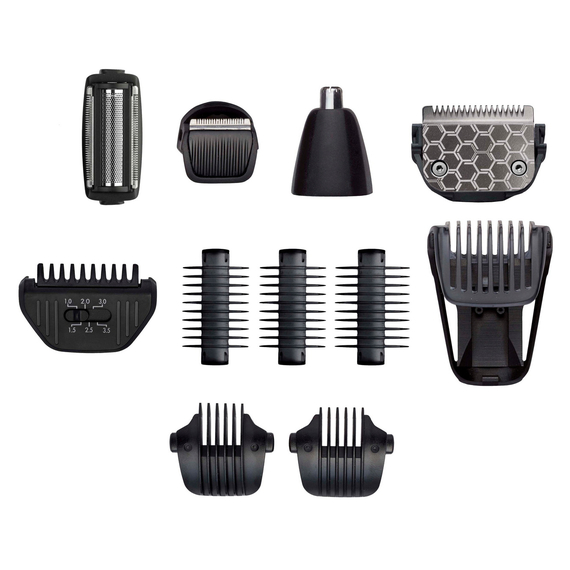 Trimmer pentru bărbați BaByliss 11-in-1 Carbon Titanium Multi Trimmer MT860E, Negru, 3 image