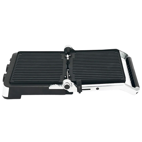 Grătar electric Polaris PGP2302D, 2000W, Argintiu, 4 image