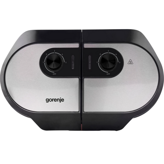 Aparat pentru vafe Gorenje WM1400SB, Negru, 2 image