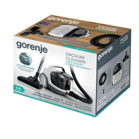 Aspirator Gorenje VCEA01GACWCY, Alb | Negru, 9 image