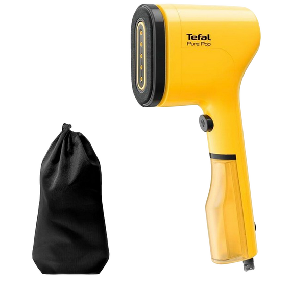 Aparat de călcat vertical cu aburi Tefal DT2026E1, Galben