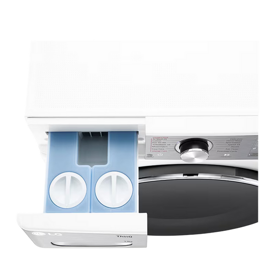 Mașină de spălat LG F4WR913P3WA, 13kg, Alb, 3 image