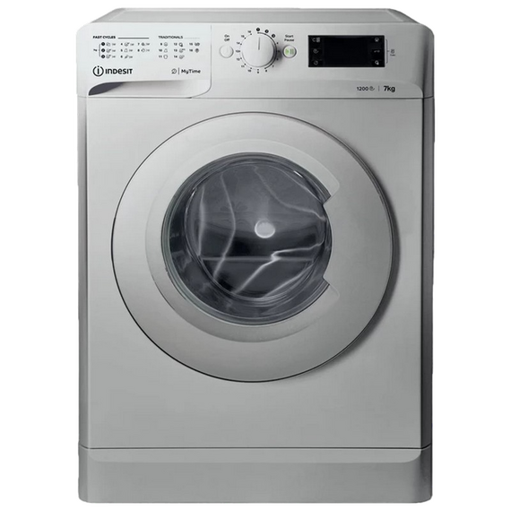 Mașină de spălat Indesit OMTWE 71252 S, 7kg, Argintiu