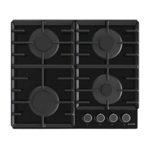Plită pe gaz Gorenje GT 642 AB, Negru