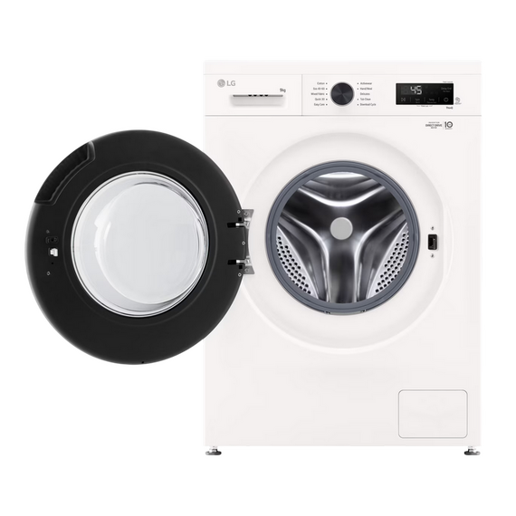 Mașină de spălat LG F4X1009NWK, 9kg, Alb, 3 image