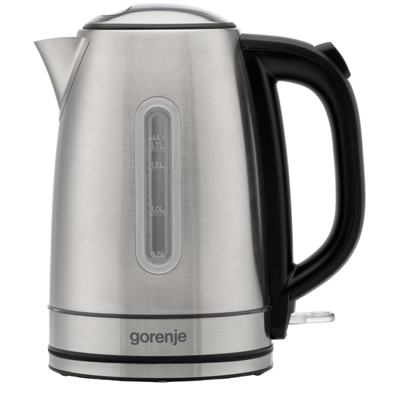 Fierbător electric Gorenje K17DS, Oțel inoxidabil