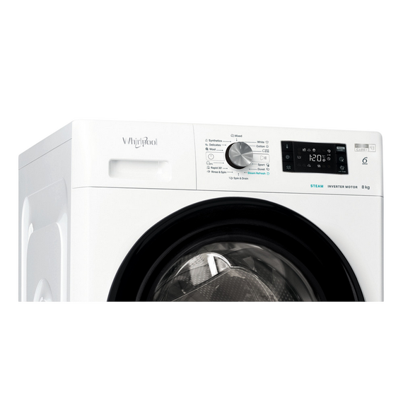 Mașină de spălat Whirlpool FFB 8469 BV EE, 8kg, Alb, 3 image